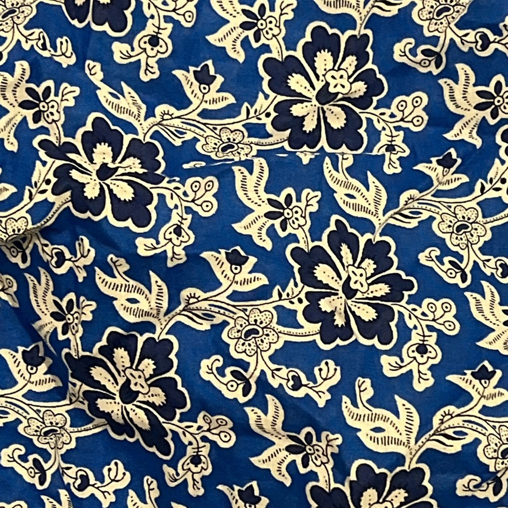 J. Crew Blue Floral Midi Dress - Picture 5 of 16